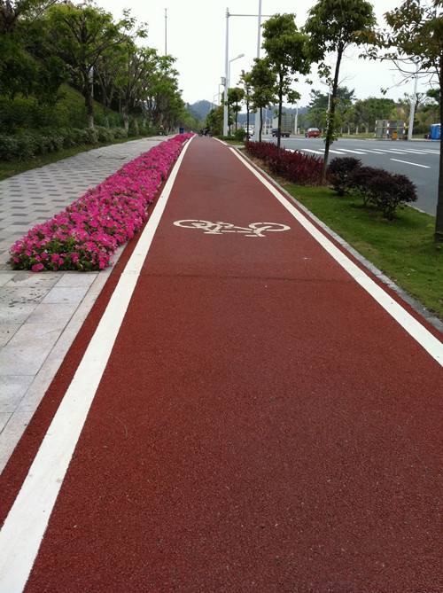 来宾核心承接彩色路面、水洗石、树脂胶粘石施工及庭院景观