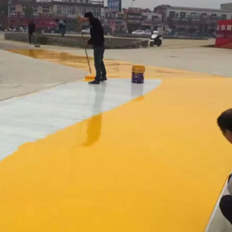 来宾彩色路面喷涂翻新的使用寿命多长